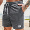 Lace-up Drawstring Shorts Summer Corduroy Sports Short Pants Mens Clothing - Jessie's D Man