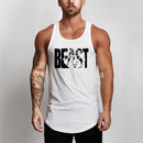 Fitness Slim Fit Vests Mesh Singlets Muscle Tops