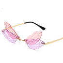 Dragonfly Wing Shape Sunglasses for Women