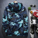 Camouflage Men's Hoodie Jacket