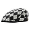 Retro Plaid Short Brim Advance Hats British Casual Painter Hat - Jessie's D Man