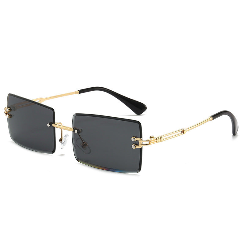 Men And Women Fashion Simple Frameless Sunglasses - Jessie's D Man