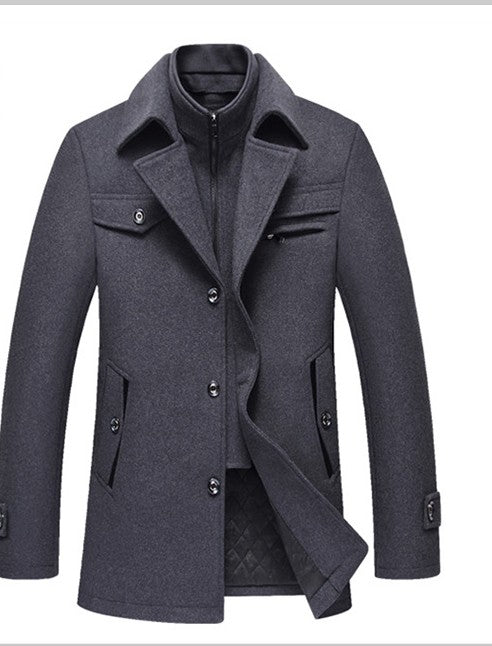 Men Woolen Coats - Jessie's D Man