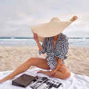 Wide Brim Oversized Beach Hat