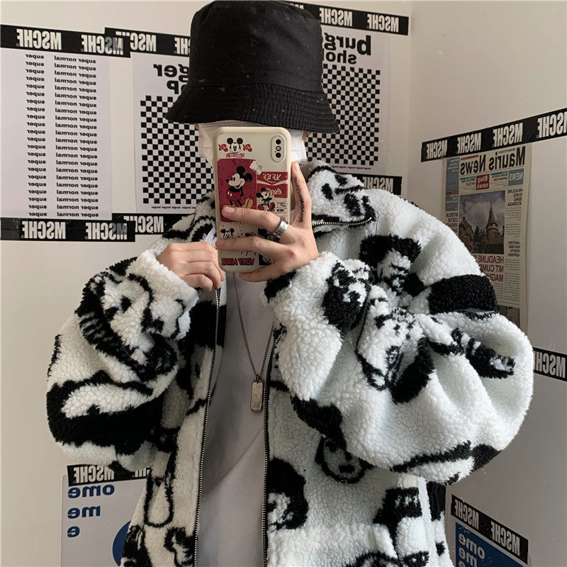 Winter Wool Coat Female Loose Wear Coat Jacket