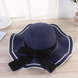 Sunshade Summer Bow Beach Hat