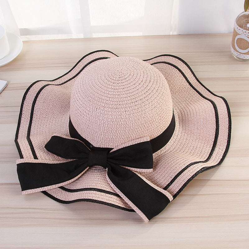 Sunshade Summer Bow Beach Hat