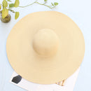 Wide Brim Oversized Beach Hat