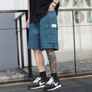 Overalls Men Loose Summer Shorts