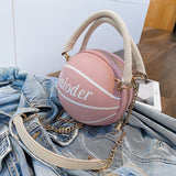 Basketball Shape Handbags and Purse