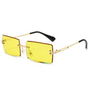 Men And Women Fashion Simple Frameless Sunglasses - Jessie's D Man