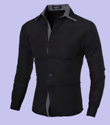 MEN'S BUSINESS LONG SLEEVE SHIRTS - Jessie's D Man