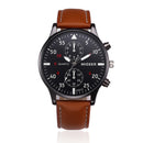 Retro Design Leather Band Sports Watch