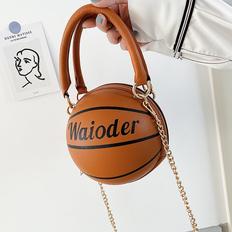 Basketball Shape Handbags and Purse