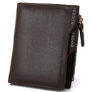 Men's Zipper Short Wallet