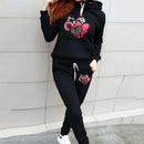 Women's Casual Sports Suit Hooded Sweater