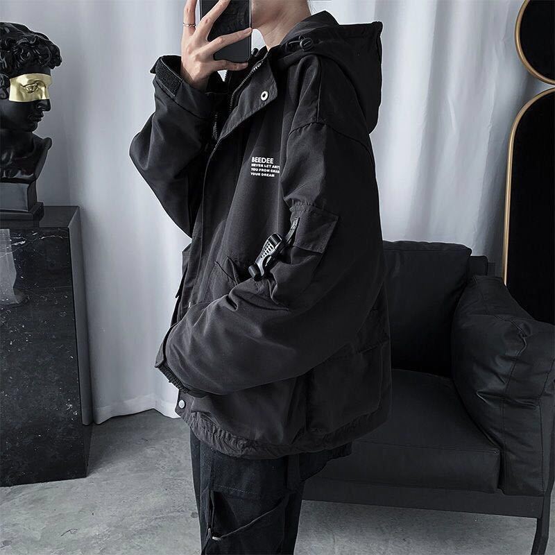 Outerwear Streetwear Hooded Jacket