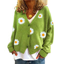 Embroidered Cardigans Sweater