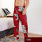 Men's Print Sleepwear Silk Pajamas