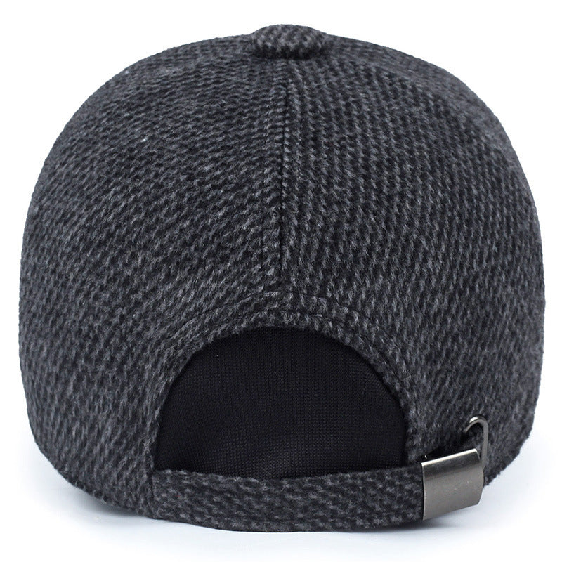 Men's middle-aged and Elderly Woolen Hat