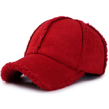 Solid Color Edge Design Baseball Cap