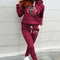 Women's Casual Sports Suit Hooded Sweater