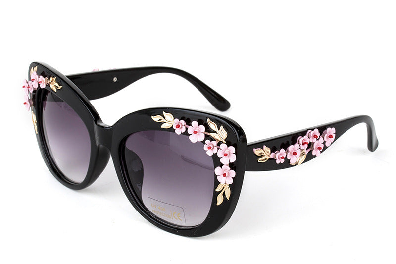 Luxury Fashion Flower Sunglasses