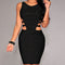 Black Sexy Sleeveless Bandage Dress