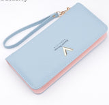 Zipper Long Purse Wallet