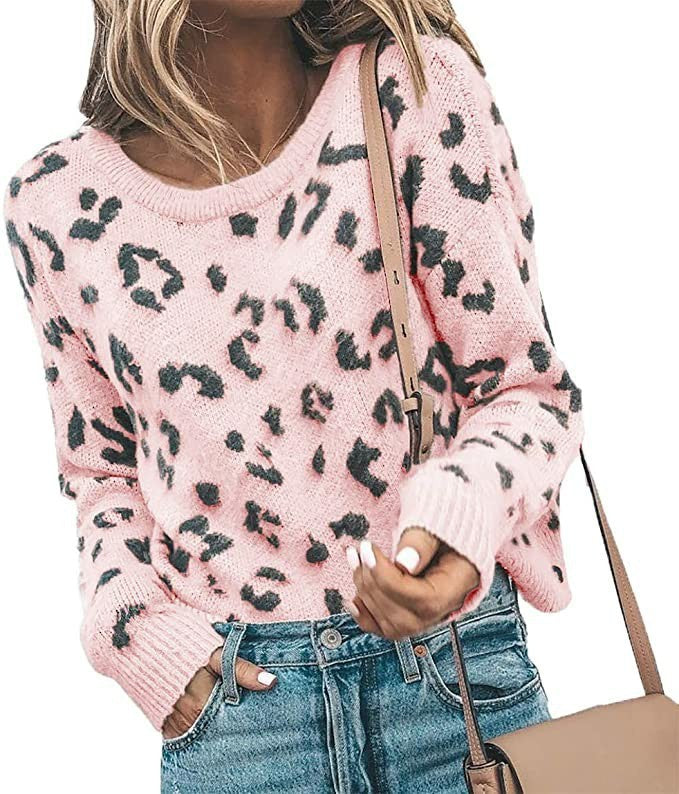 Leopard Print Sweater