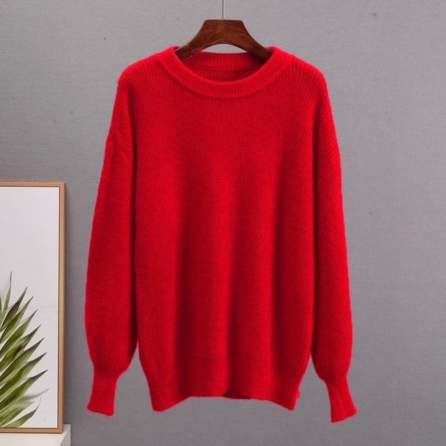 Ladies Warm Knitwear Sweater