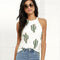 Summer Cactus Print Women T-Shirt