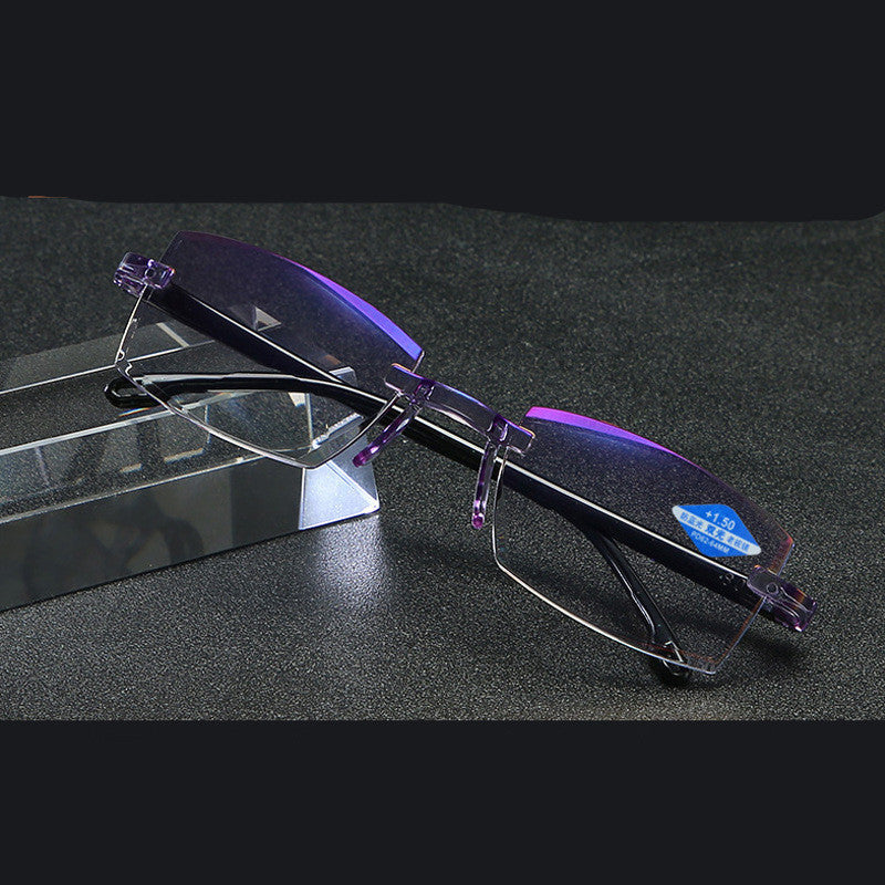 Diamond Cut Dual Light Blue Light Blocking Reading Glasses - Jessie's D Man