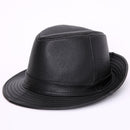 Men's And Women's Cowhide Hats With Big Eaves On The Street - Jessie's D Man