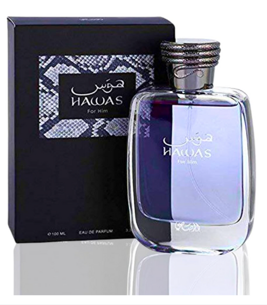 RASASI Hawas for Men Eau de Parfum Spray, 3.33 Ounce - Jessie's D Man