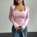 Pullover Tight Casual Fashion Tops