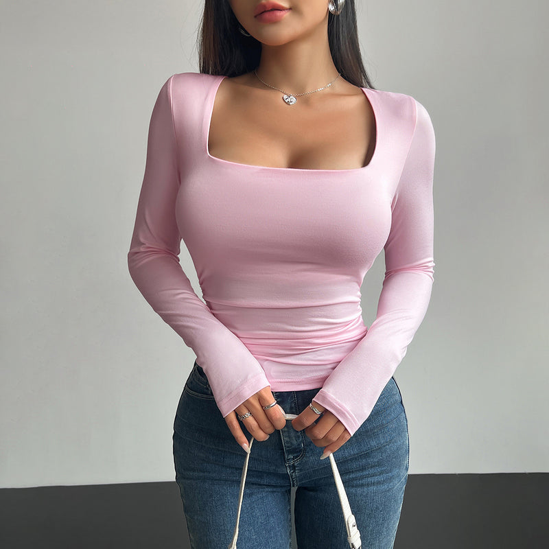 Pullover Tight Casual Fashion Tops