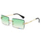 Men And Women Fashion Simple Frameless Sunglasses - Jessie's D Man