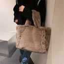 Fluffy Shoulder Handbag