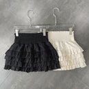 Fashion Dress Ruffle Mini Skirt