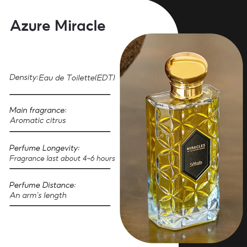 Sefralls Azure Miracle Perfume Cologne Fragrance