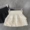 Fashion Dress Ruffle Mini Skirt