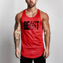 Fitness Slim Fit Vests Mesh Singlets Muscle Tops