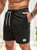 Lace-up Drawstring Shorts Summer Corduroy Sports Short Pants Mens Clothing - Jessie's D Man