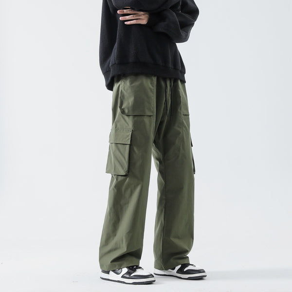 Loose Straight Track Pant