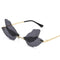 Dragonfly Wing Shape Sunglasses for Women