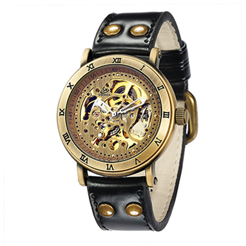 Analog Vintage Casual Mechanical Watch