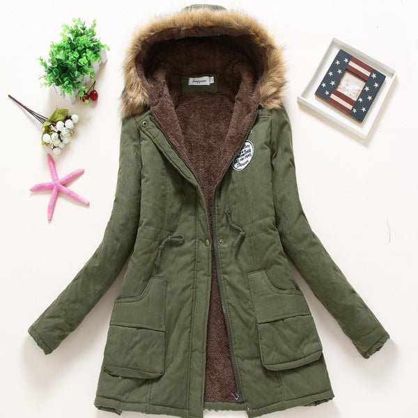 Hooded Winter Jacket Coat