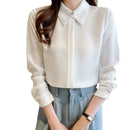 Business Chiffon Outwear Blouse Shirt