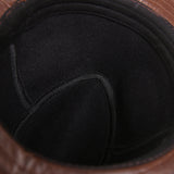 Men's And Women's Cowhide Hats With Big Eaves On The Street - Jessie's D Man